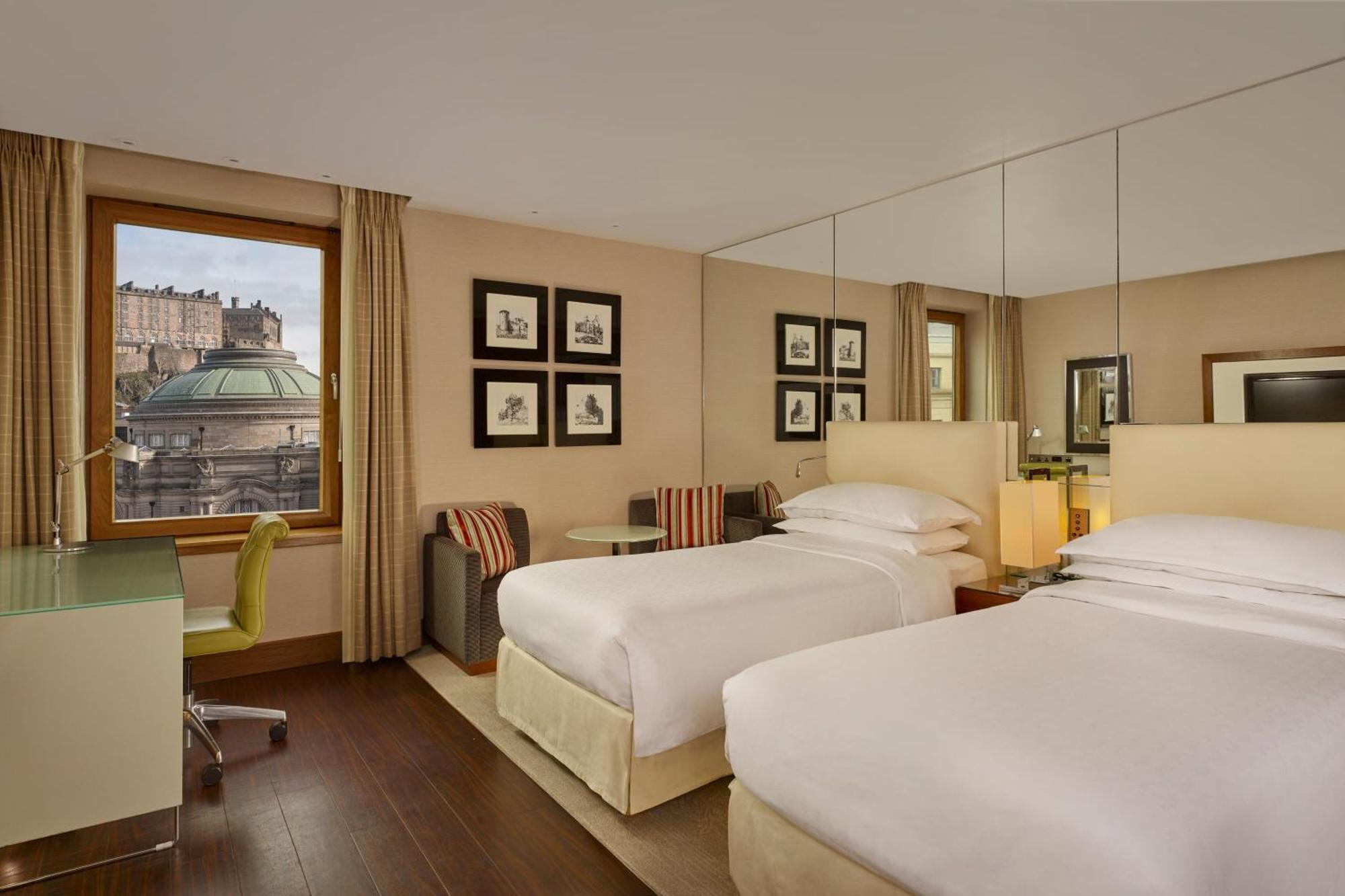 Sheraton Grand Hotel & Spa Edinburgh Buitenkant foto